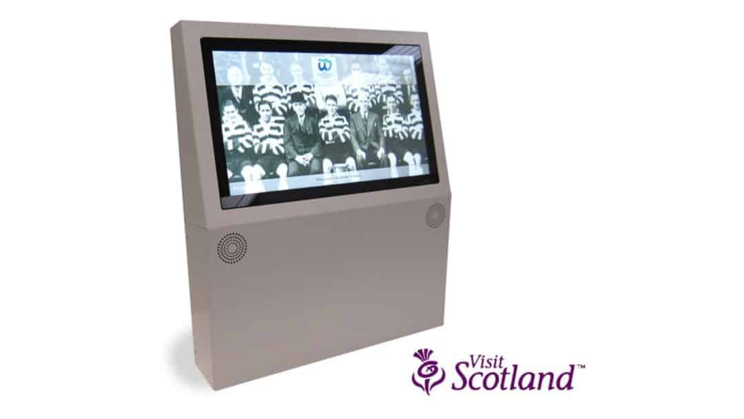 Wall Mounted Kiosk – Clydebank Museum