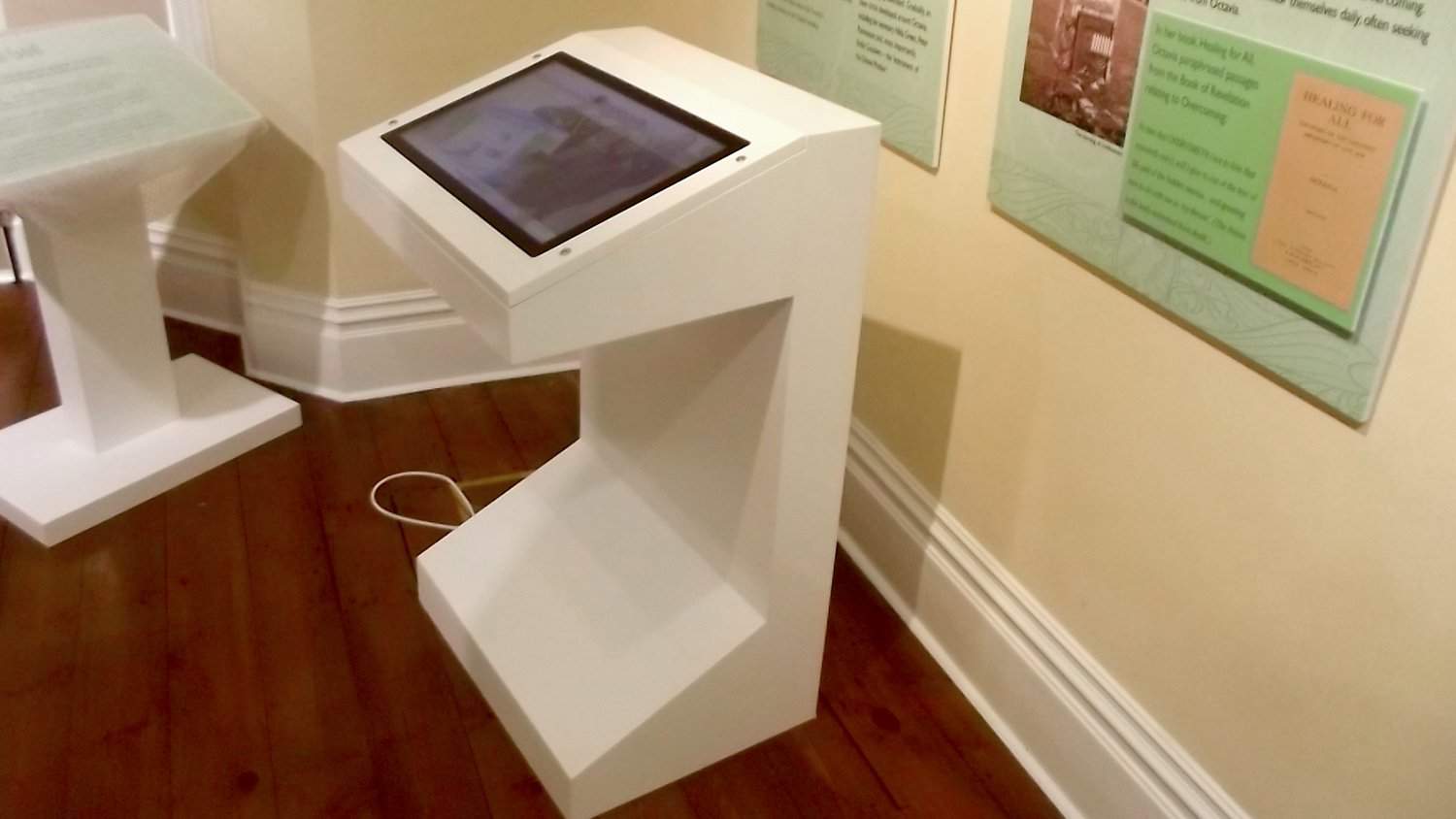 Multi Touch Screen Kiosk by Blackbox-av for Panacea Museum
