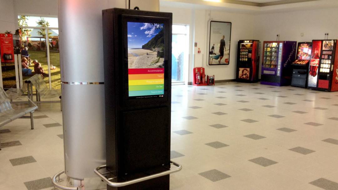 Information Kiosk – Cardiff Airport