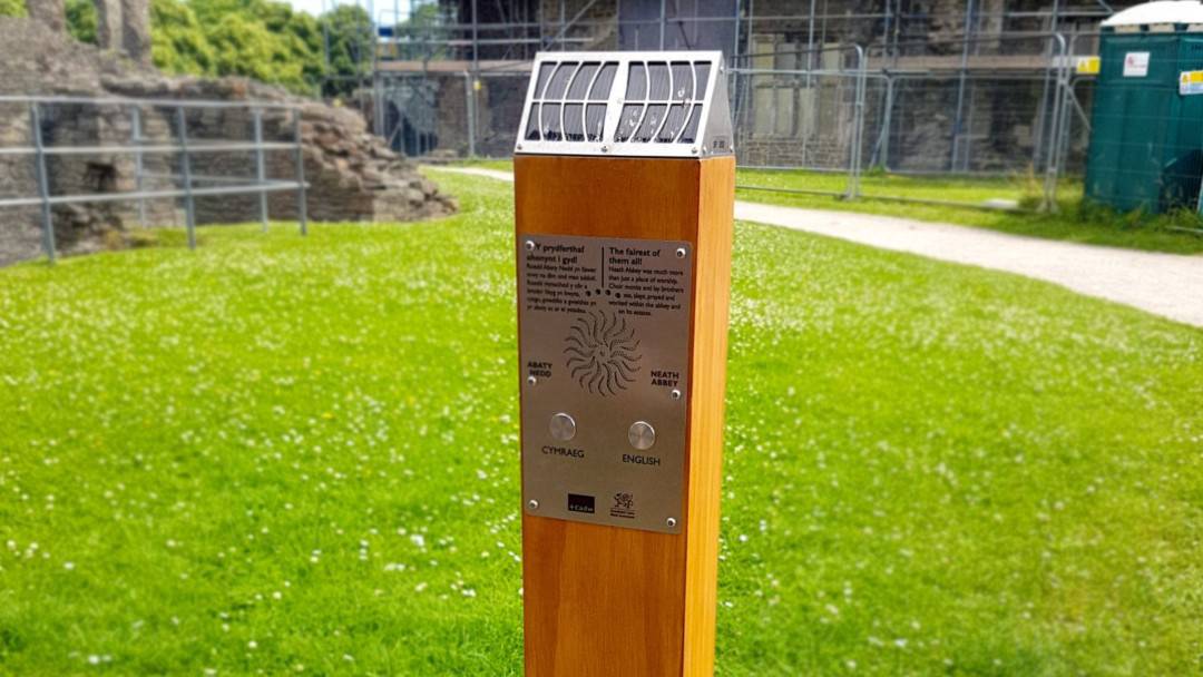 Solar Audio Post & Audio Bench – Neath Abbey