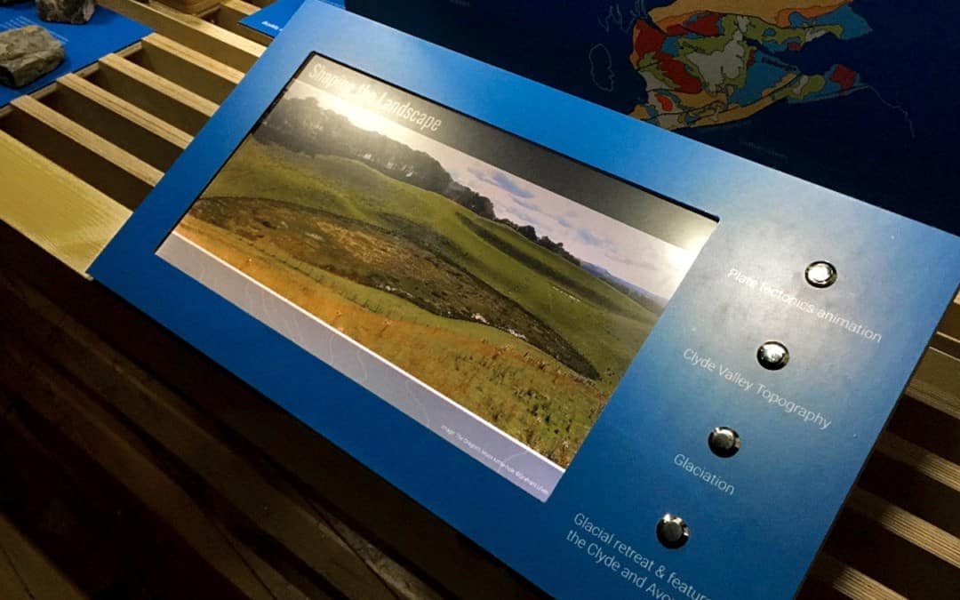 Open Frame Video Screens – New Lanark Visitor Centre