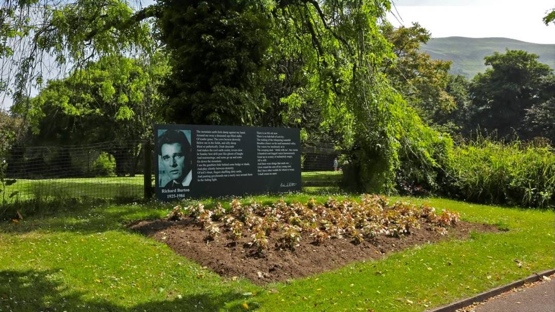 Richard Burton Signage – Talbot Memorial Park