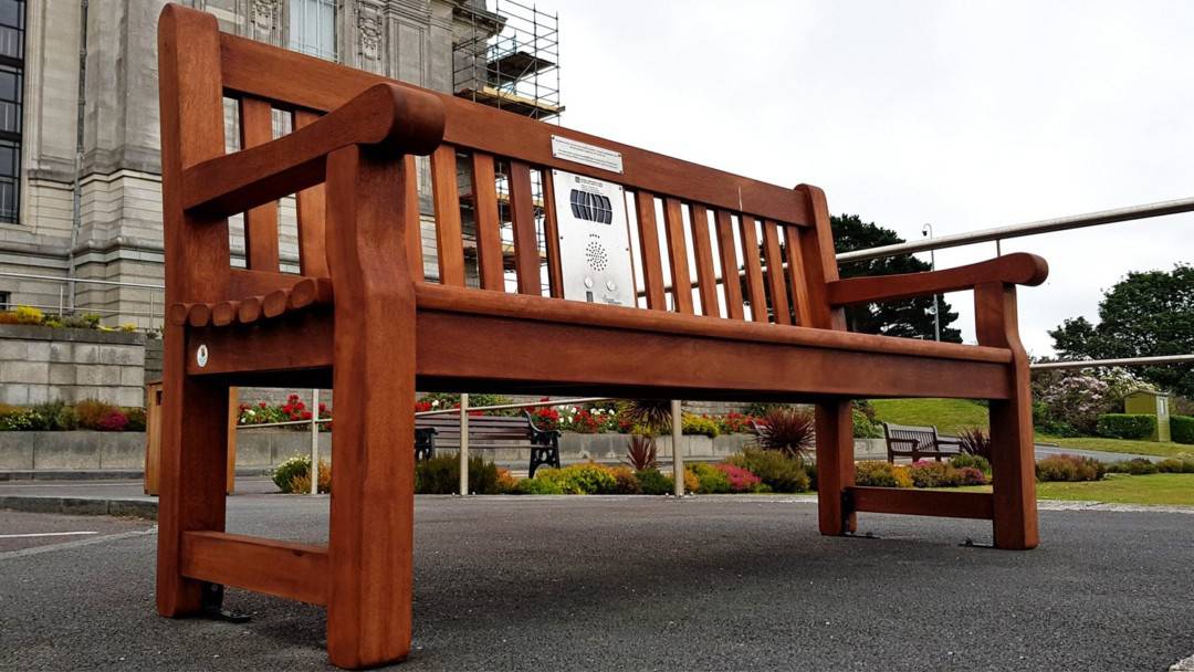 Audio Bench – National Library of Wales