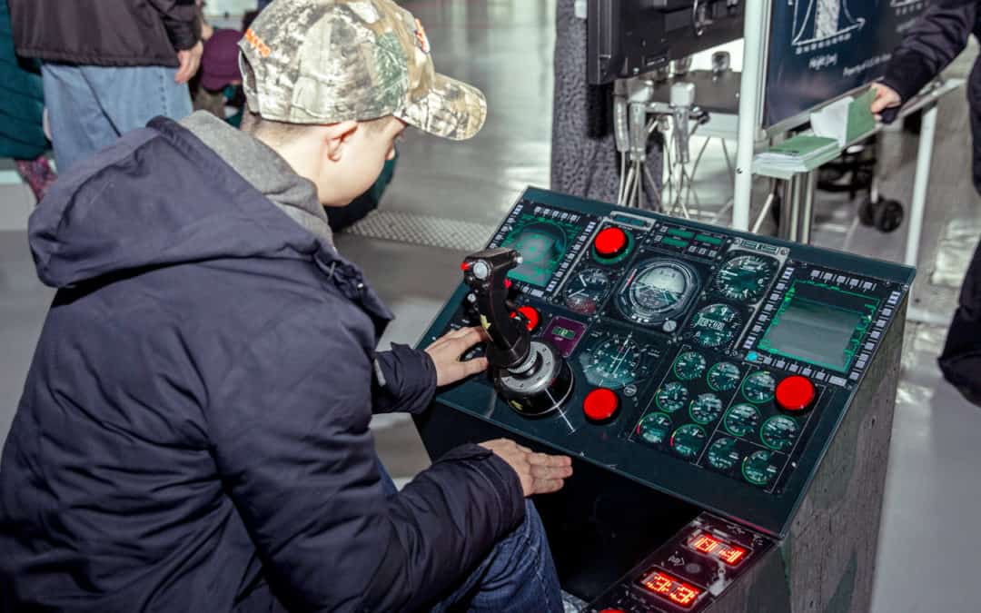 Bespoke Cockpit Control Interactive – IWM Duxford