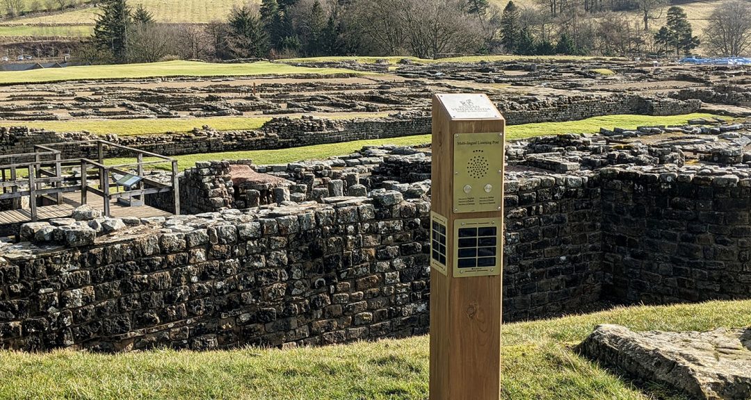 Solar Audio Posts – Roman Vindolanda Site