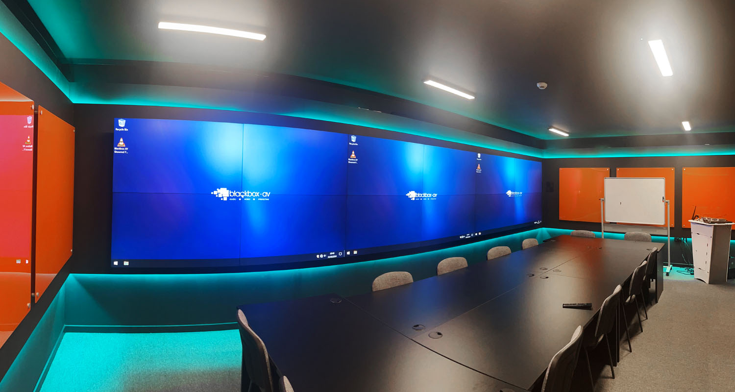 Video Wall setup for a Public Conference Room