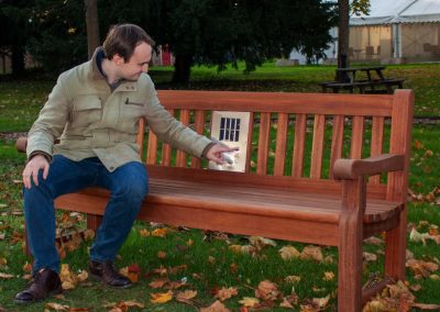 Solar Audio Bench – Cranfield University